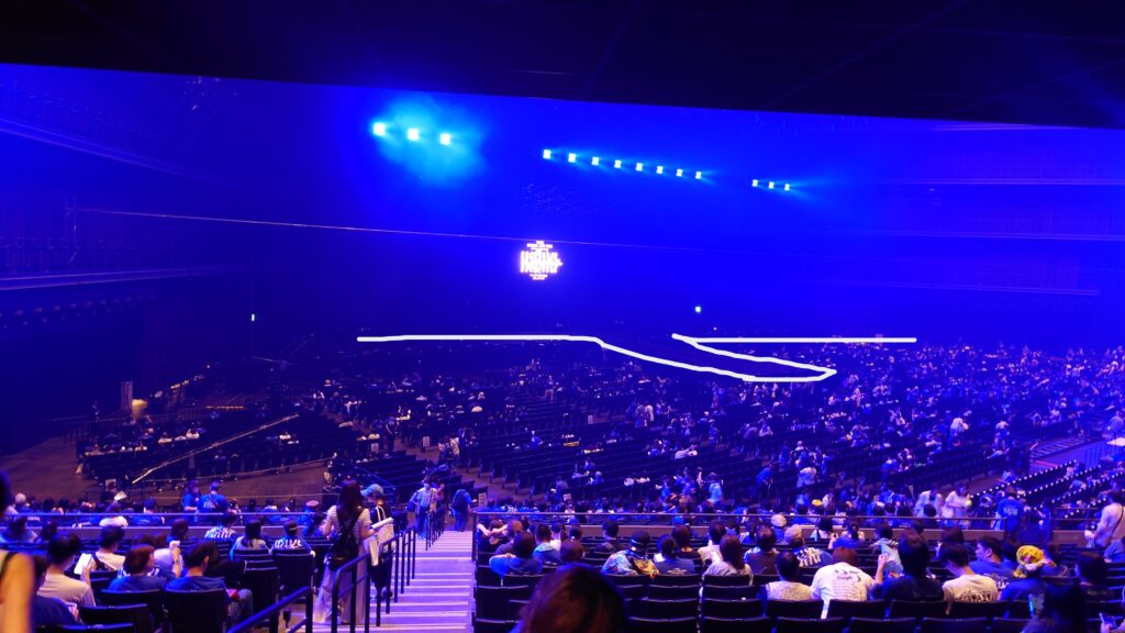 Kアリ座席からの見え方②