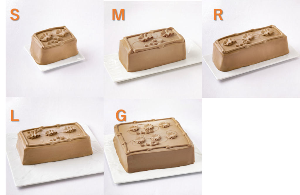 トップスケーキサイズ一覧