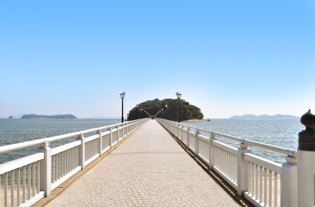 竹島まで行く橋