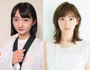 岡本選手と生駒里奈さん