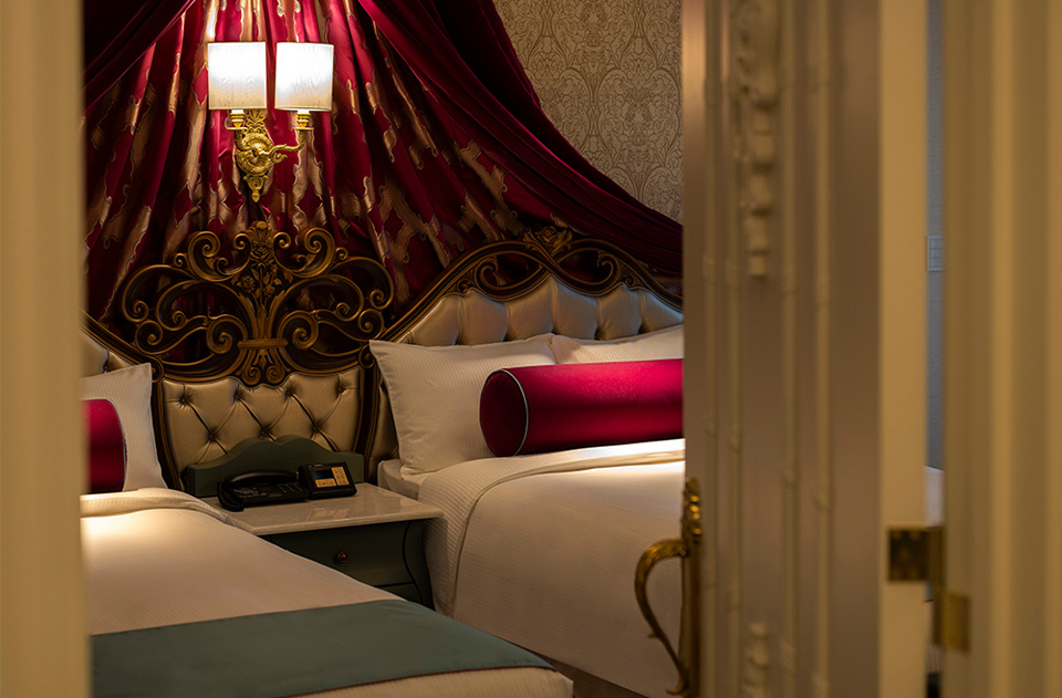 東京ディズニーシー　ファンタジースプリングスホテル　グランドシャトー客室①