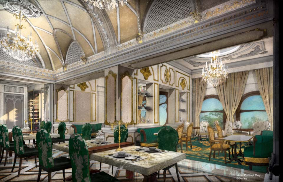 東京ディズニーシー　ファンタジースプリングスホテル　グランドシャトー　レストラン