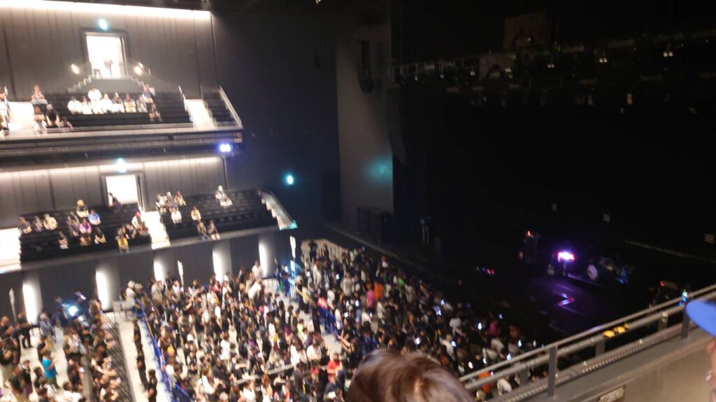 東京ガーデンシアター3H見え方